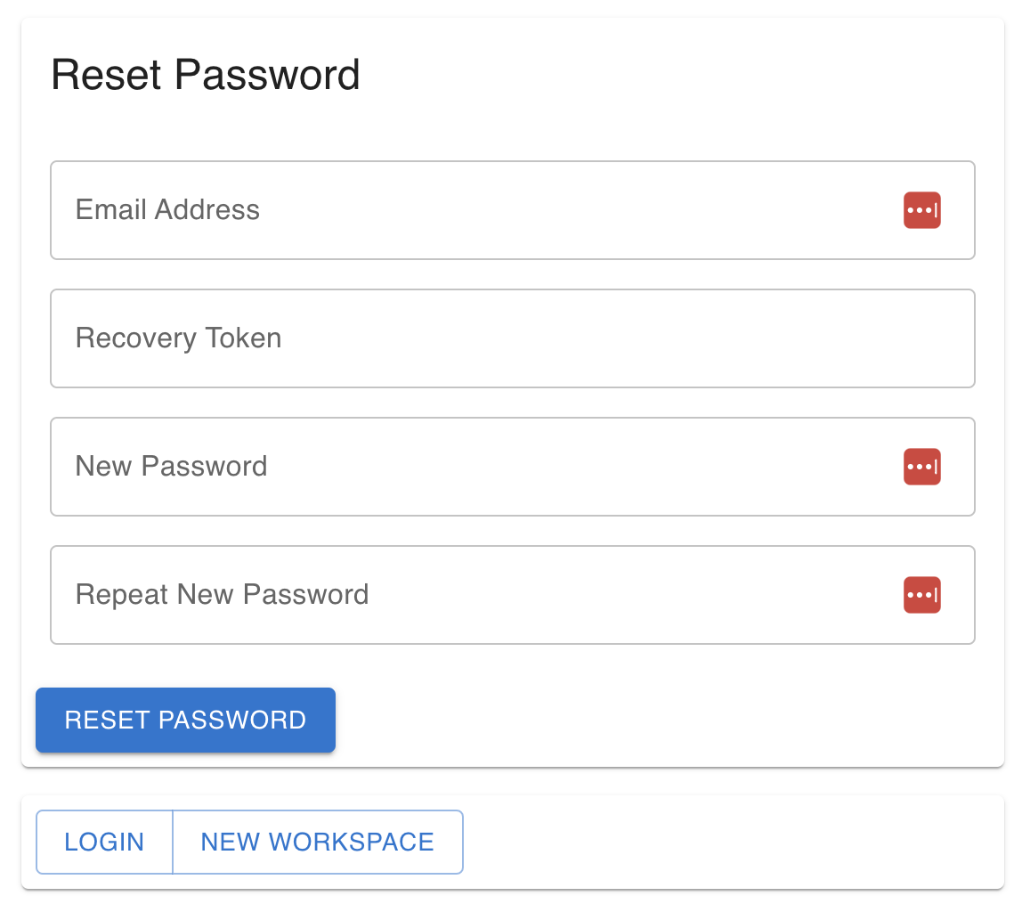 Account Recovery