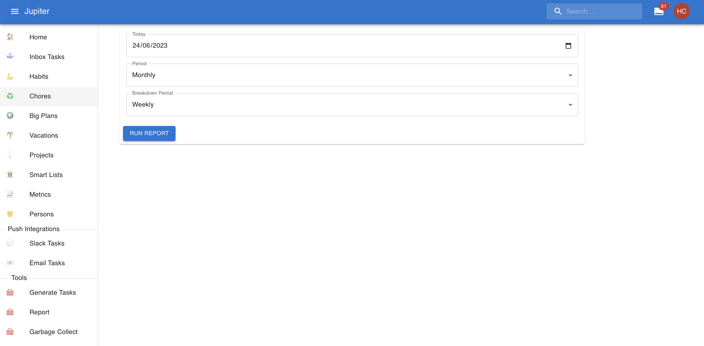 Report Form